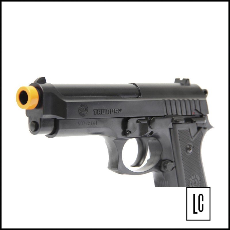 -pistola-de-airsoft-pt92-spring-6mm-munição-case-rossi-Loja-da-Carabina