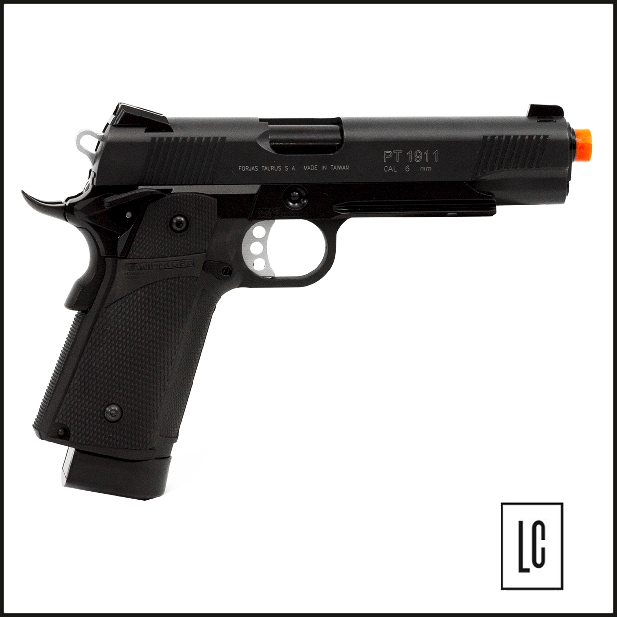 Pistola-de-Airsoft-Co²-Taurus-1911-6mm-Cybergun-Loja-da-Carabina 