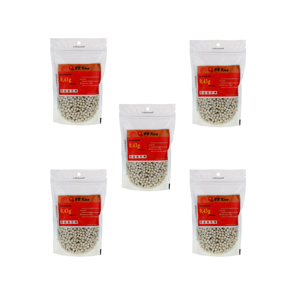 Esferas Plásticas BB King 0,43g - 5 Pacotes 