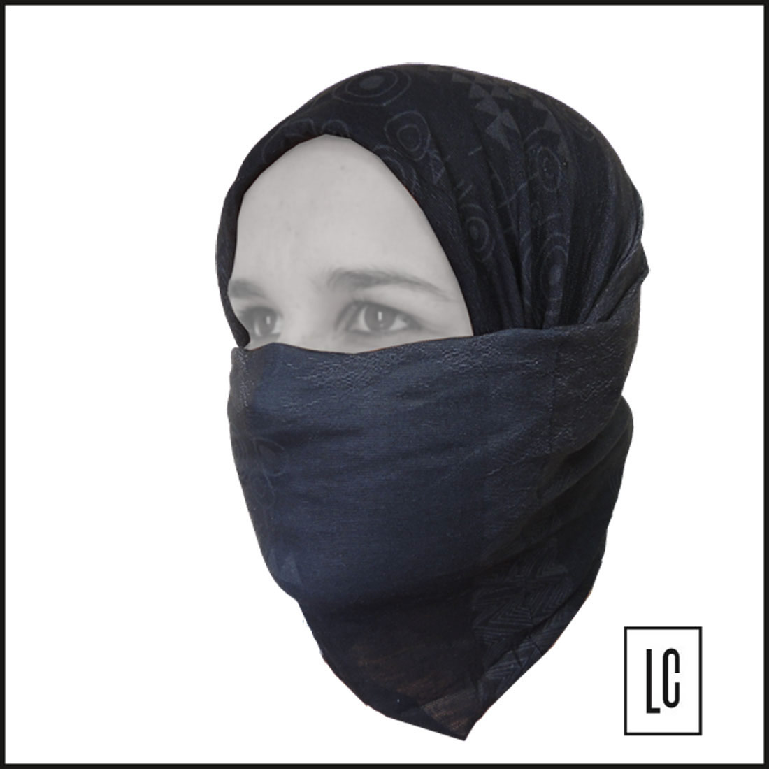 bandana-pesca-guepardo-breeze-black-Loja-da-Carabina