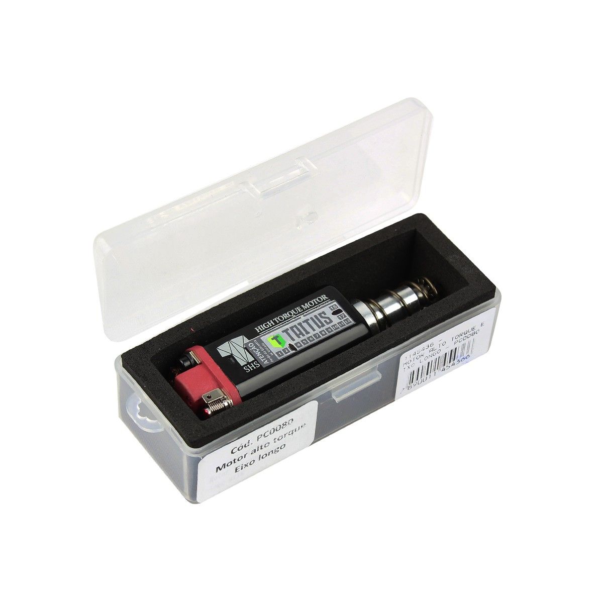 Motor Airsoft Alto Torque Eixo Longo - SHS