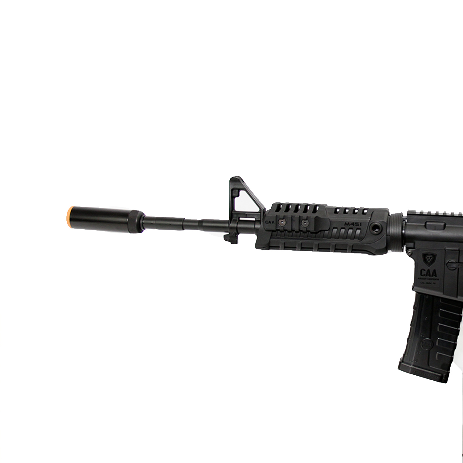 supressor airsoft aeg ccw 10cm
