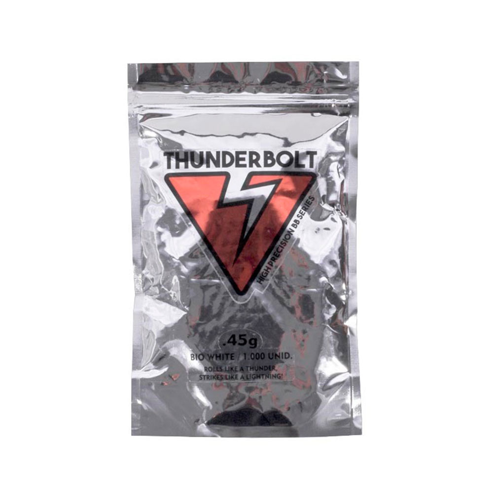 Esferas Plásticas bbs Thunderbolt 0,45g - 1000 Unidades
