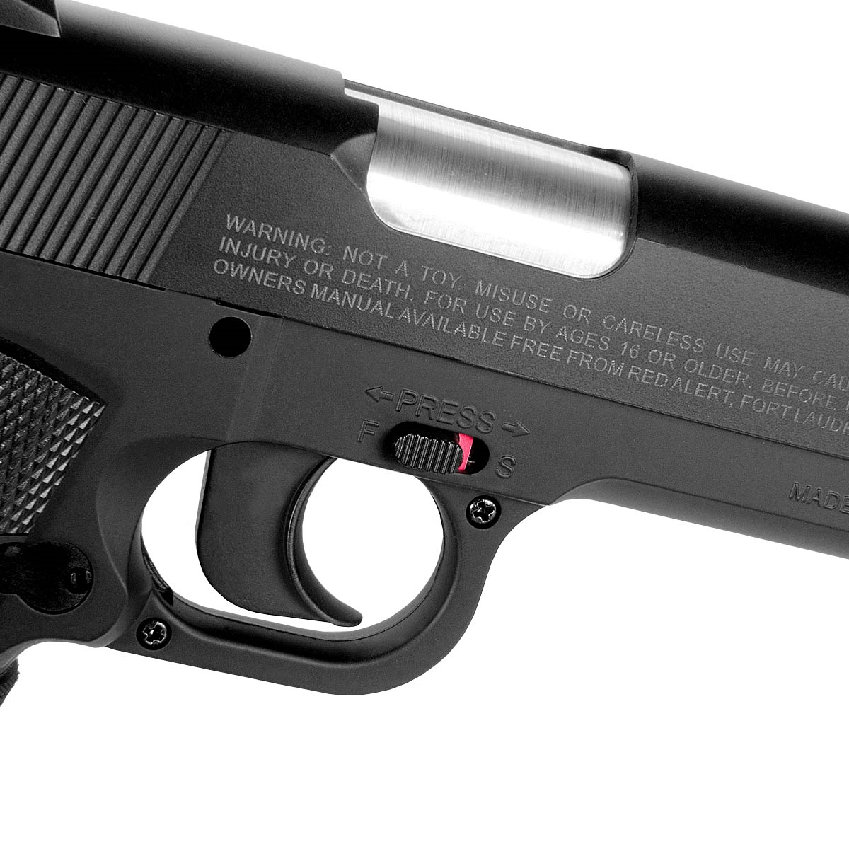 Pistola de Pressão CO2 Gamo Red Alert RD-1911- 4.5mm