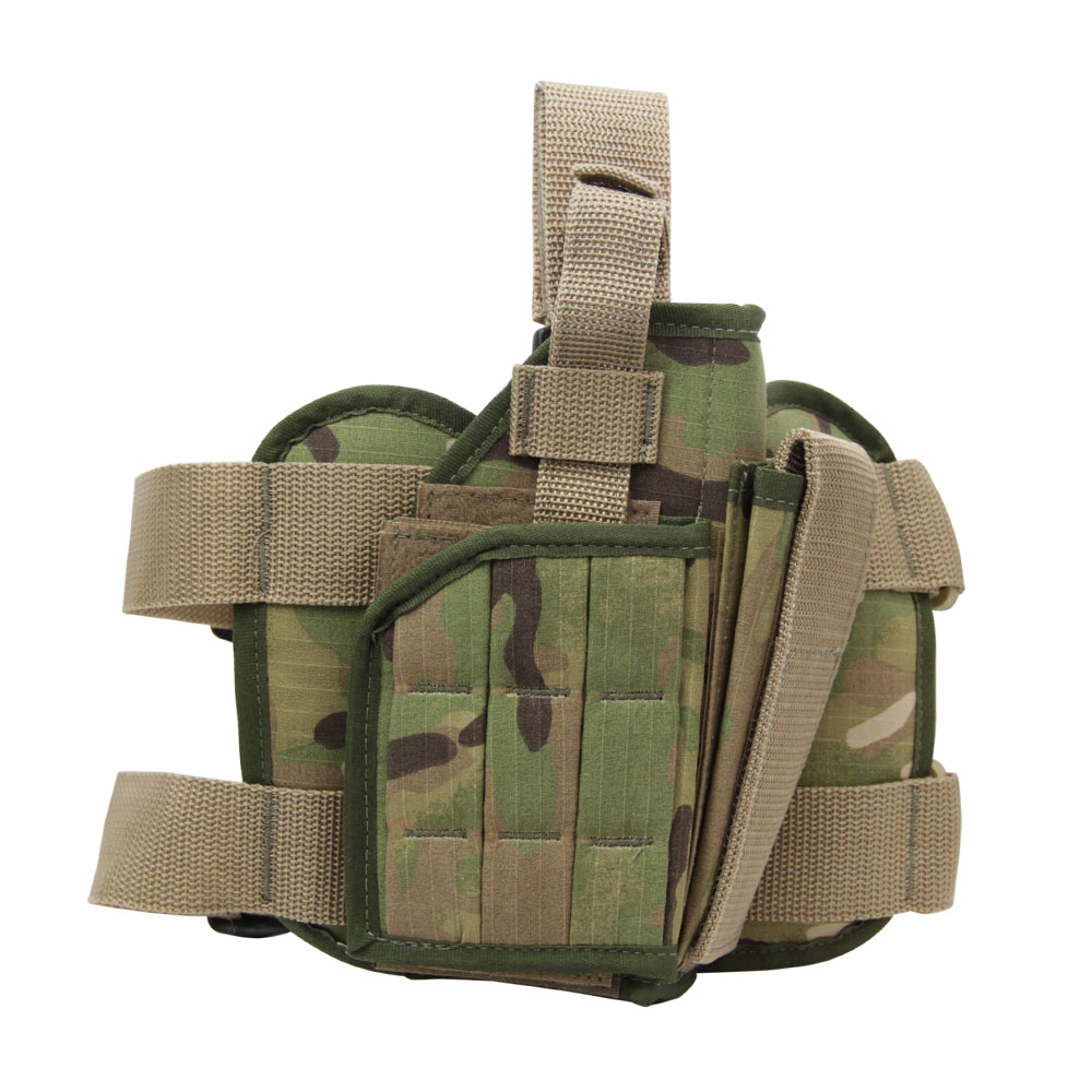 Coldre P/ Perna com Porta Mag - Multicam