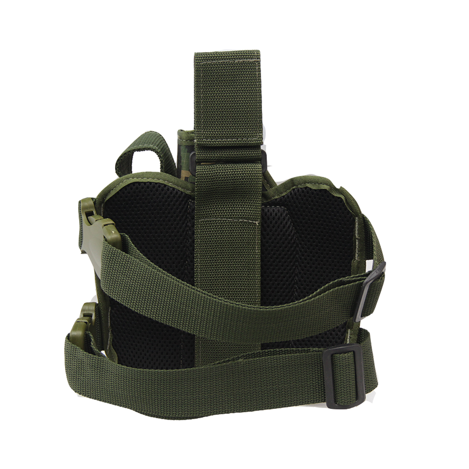 Coldre perna pistola airsoft porta magazine