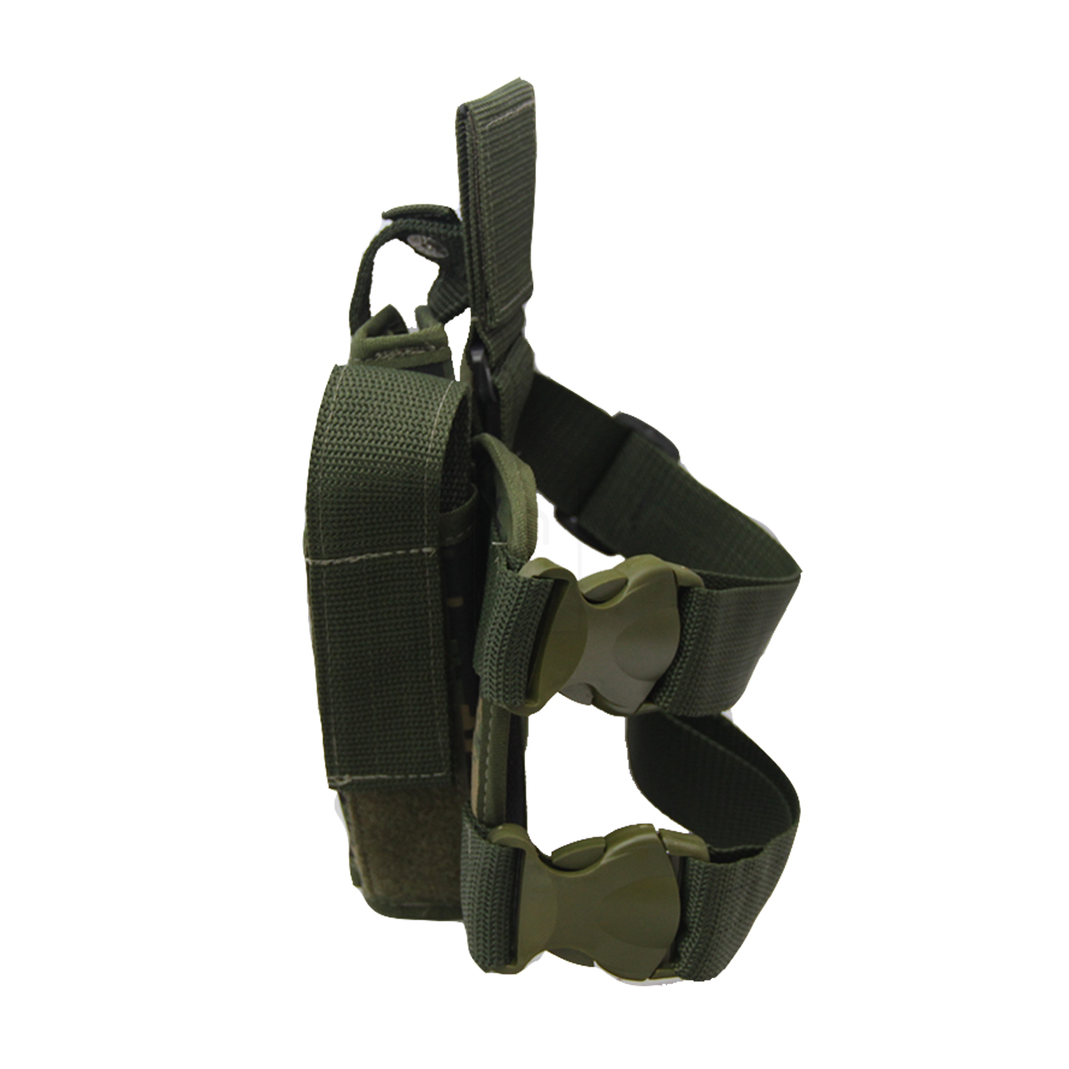 Coldre perna pistola airsoft porta magazine