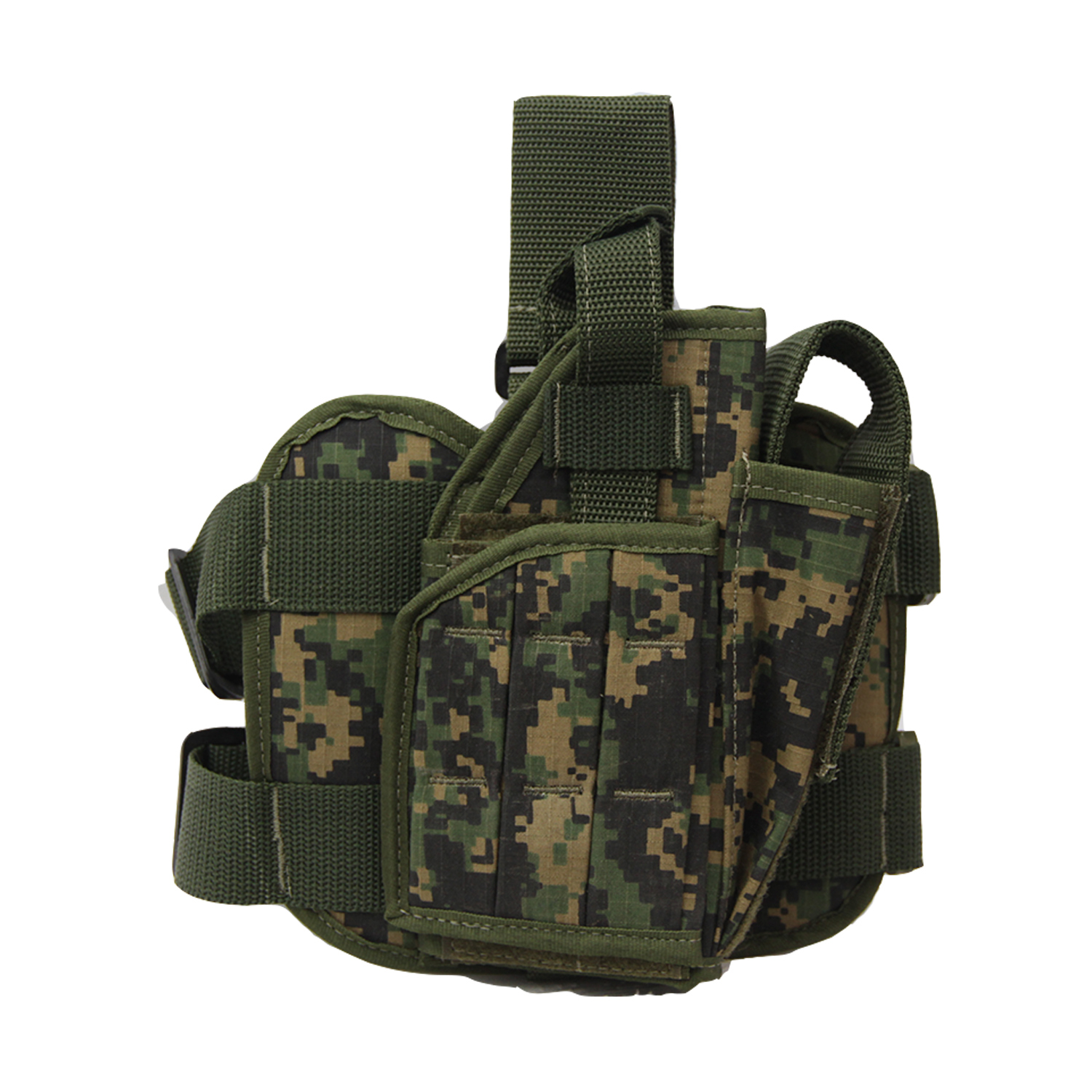 Coldre perna pistola airsoft porta magazine