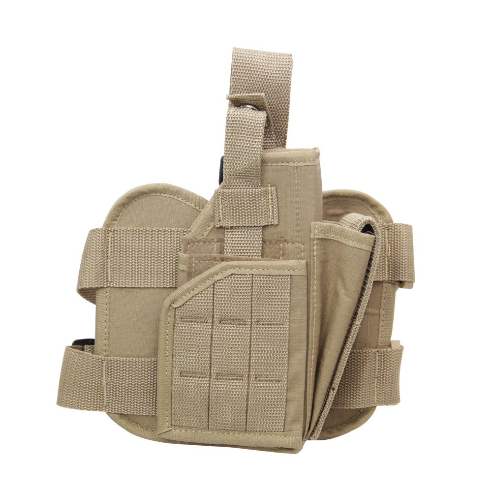 Coldre P/ Perna com Porta Mag - Coyote