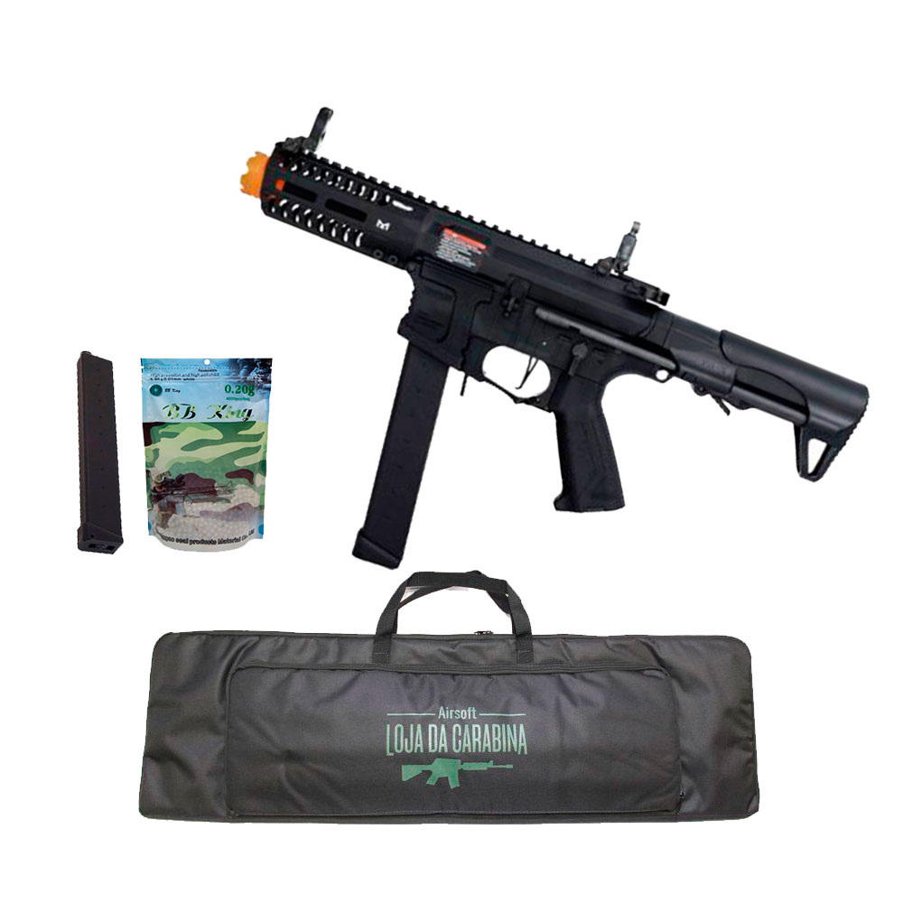 Rifle Airsoft G&G ARP9 + Magazine Hi-Cap + Esferas + Case