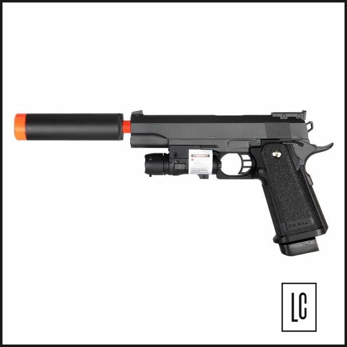 Pistola de Airsoft G6A Full Metal - 6mm - Galaxy