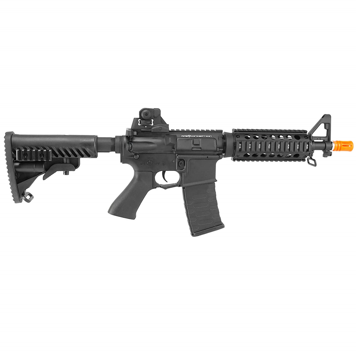 Rifle de Airsoft AEG M4 CQB Full Metal Blowback - 6mm - Aps Conception