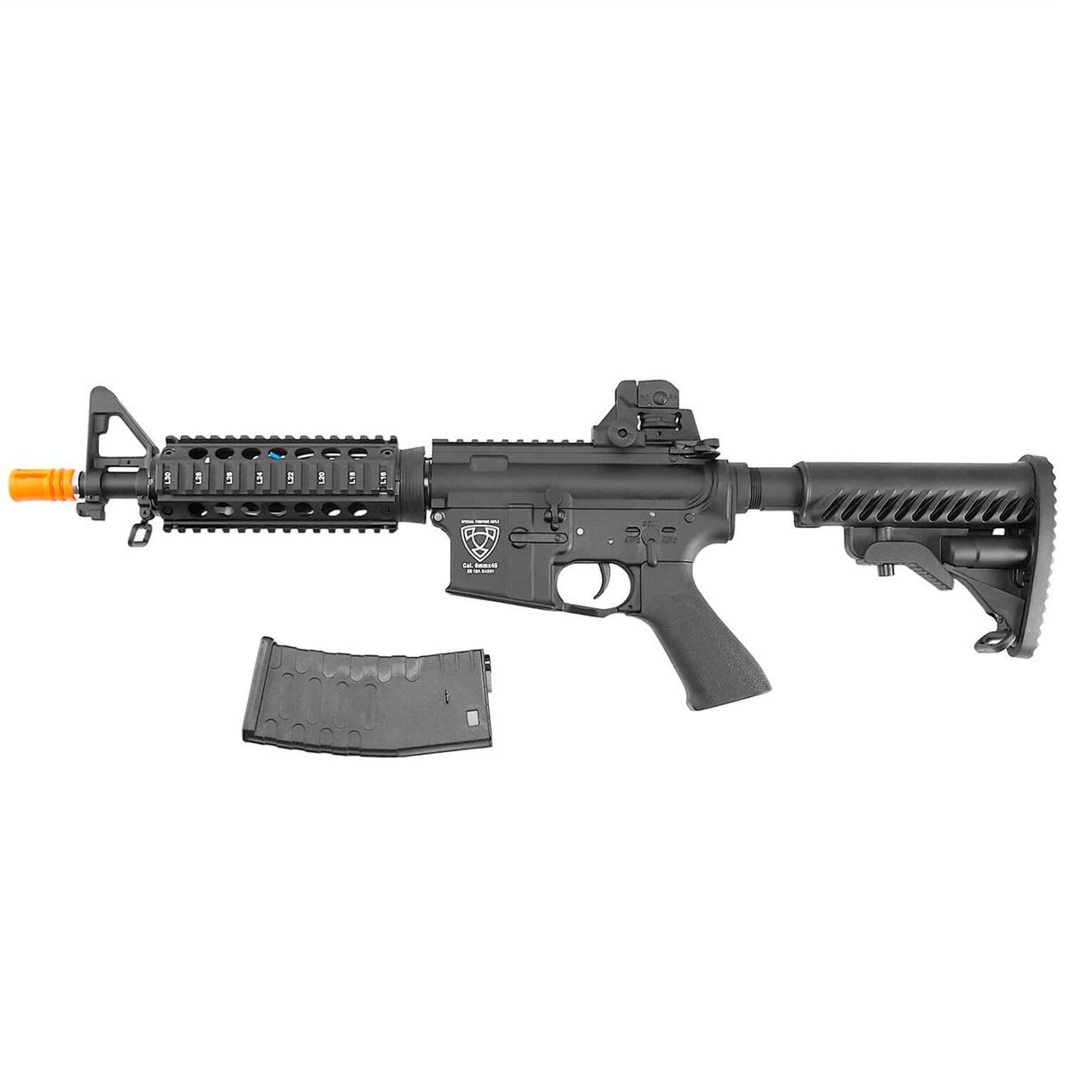 Rifle de Airsoft AEG M4 CQB Full Metal Blowback - 6mm - Aps Conception