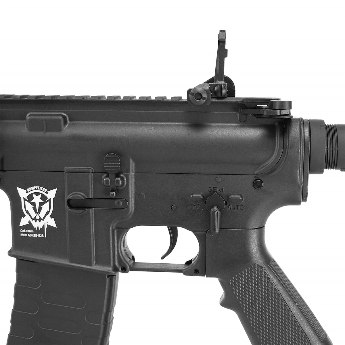 Rifle de Airsoft AEG M4 RIS Kompetitor Blowback - 6mm - Aps Conception