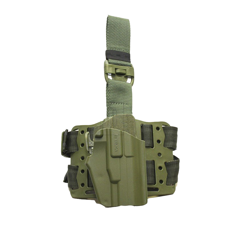 Coldre Universal Rígido Evolution II Verde Oliva - Canhoto - Bélica