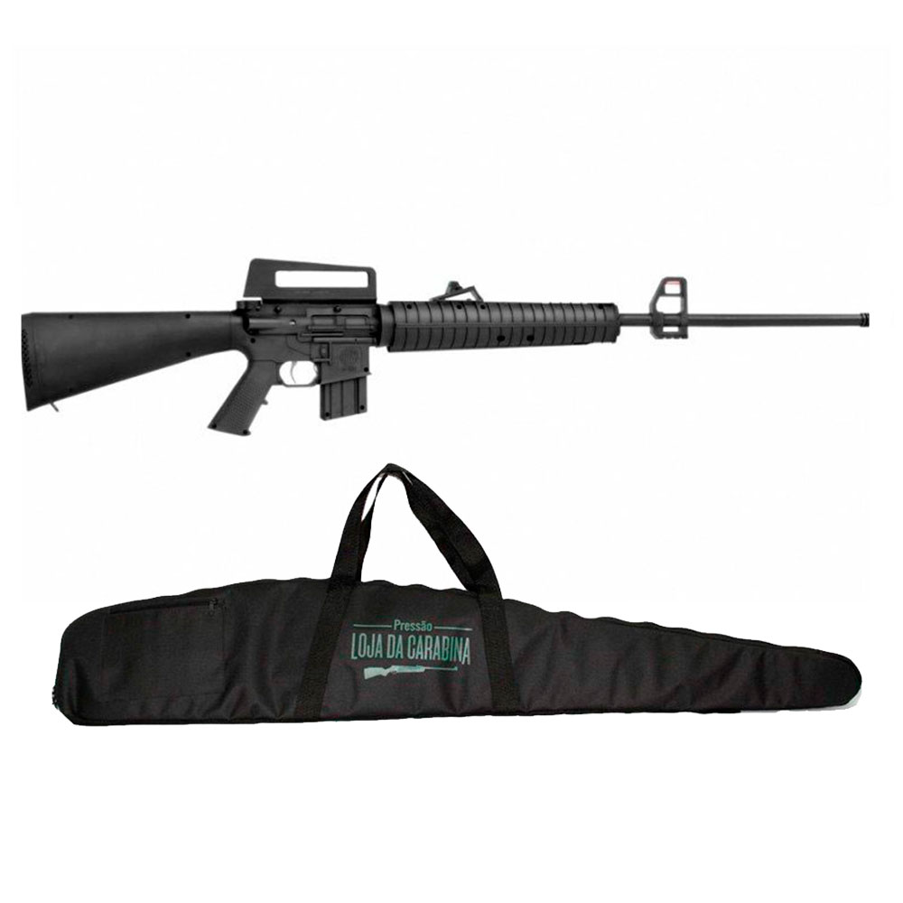 Carabina de Pressão Rossi M16S - 5.5mm + Capa 