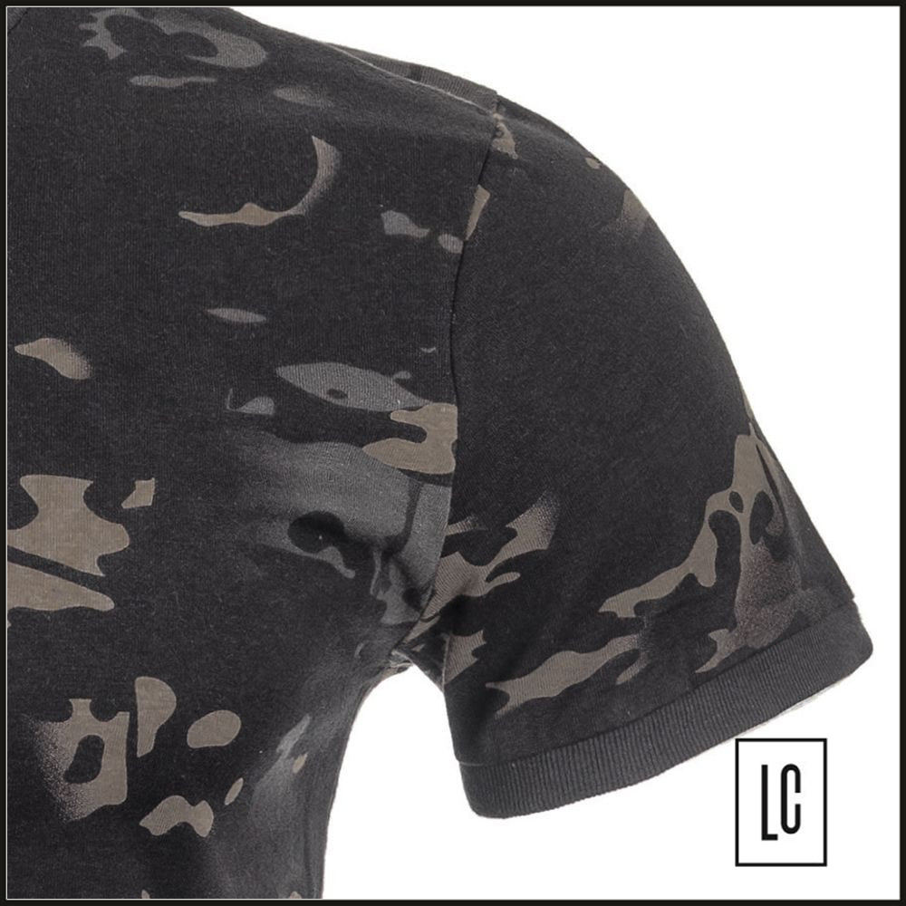 T-Shirt-Tech-Camuflado-Multicam-Black-P-Invictus-Loja-da-Carabina