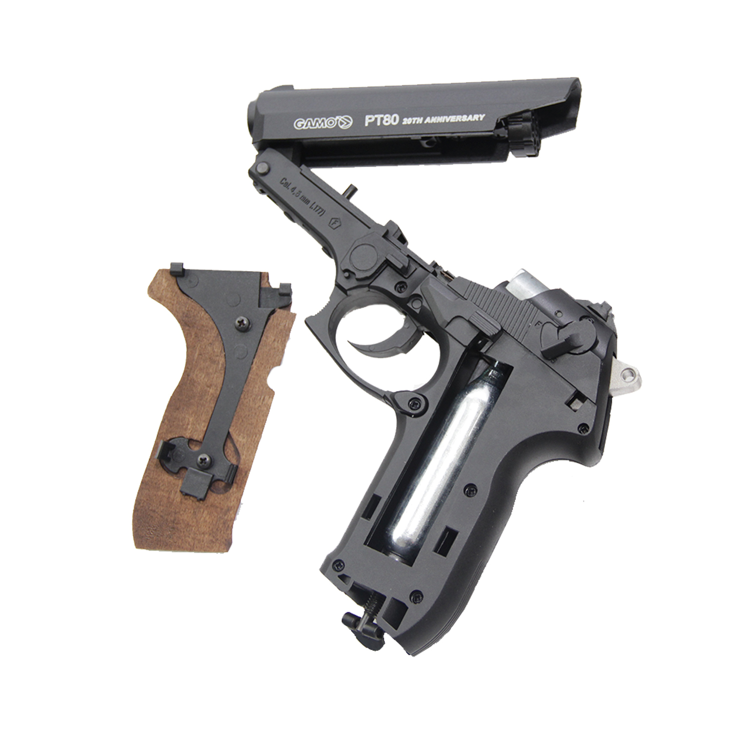 Pistola de Pressão Co2 Gamo PT80 20th Anniversary - 4.5mm