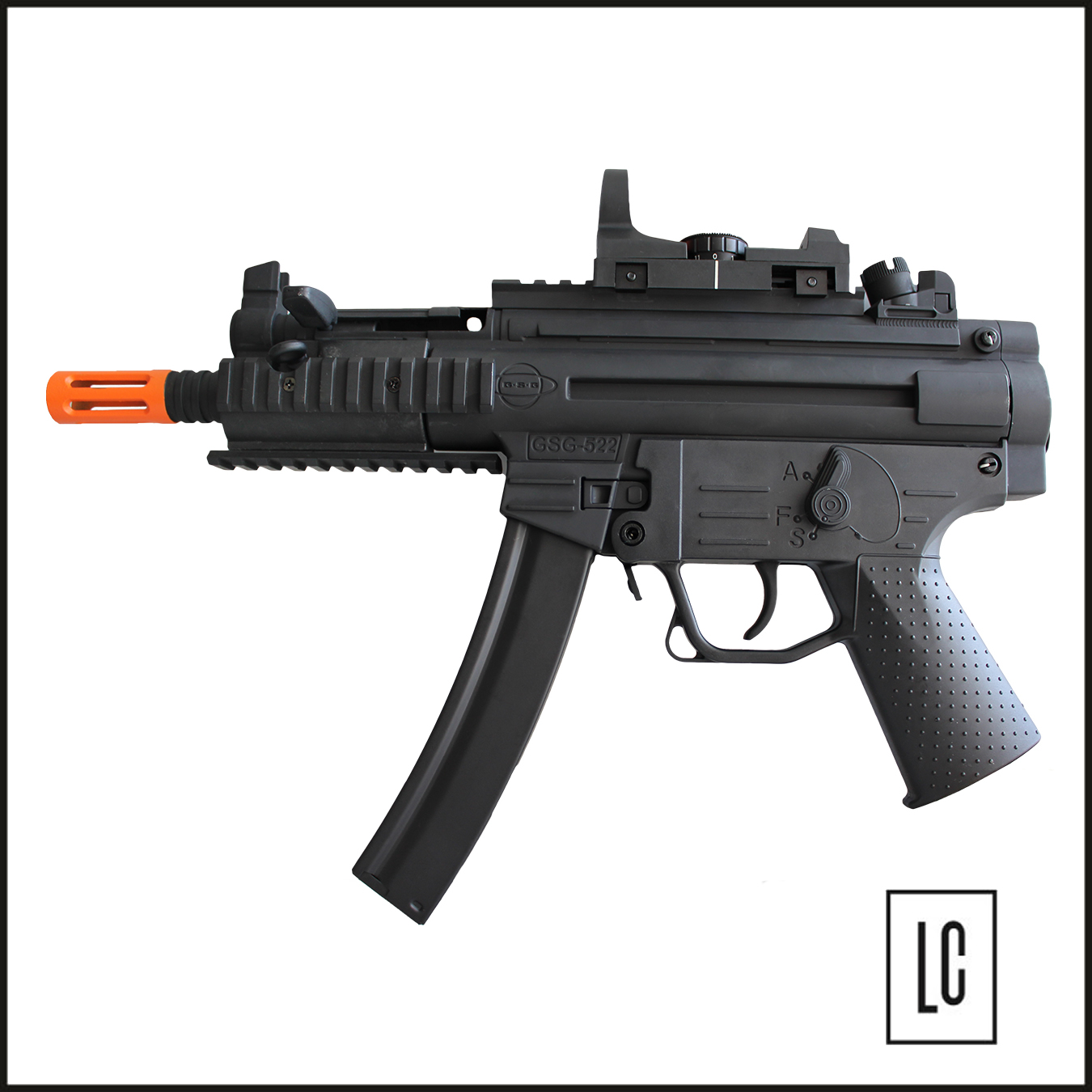 Rifle-Airsoft-GSG-522-PK-6mm-Cybergun-Loja-da-Carabina