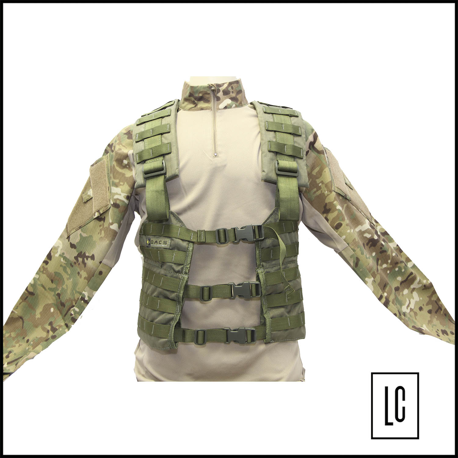 colete-airsoft-tático-selva-verde-sistema-molle-DACS