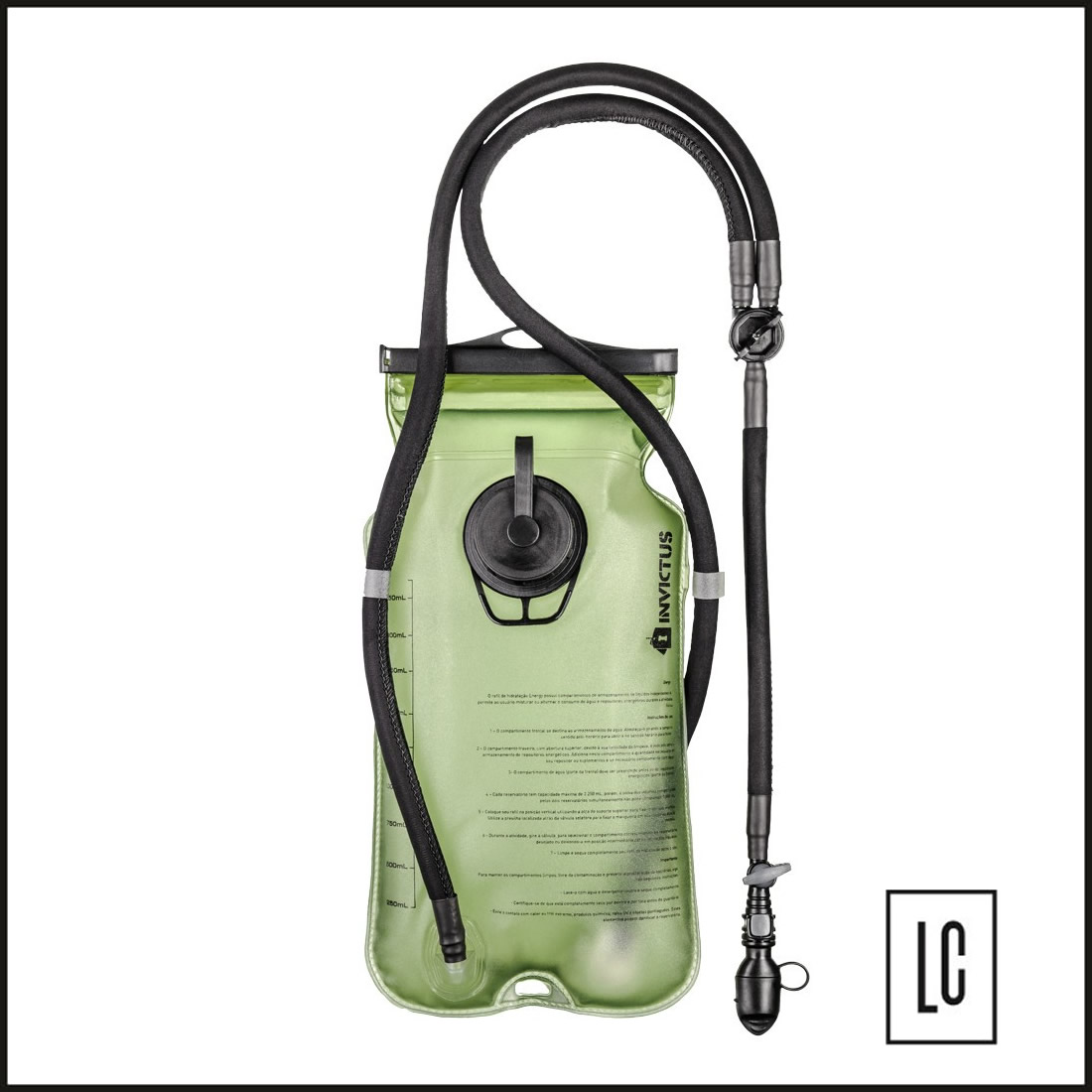 refil-de-hidratação-airsoft-camping-verde-modelo-energy-capacidade-de-3-litros-parte-de-frontal