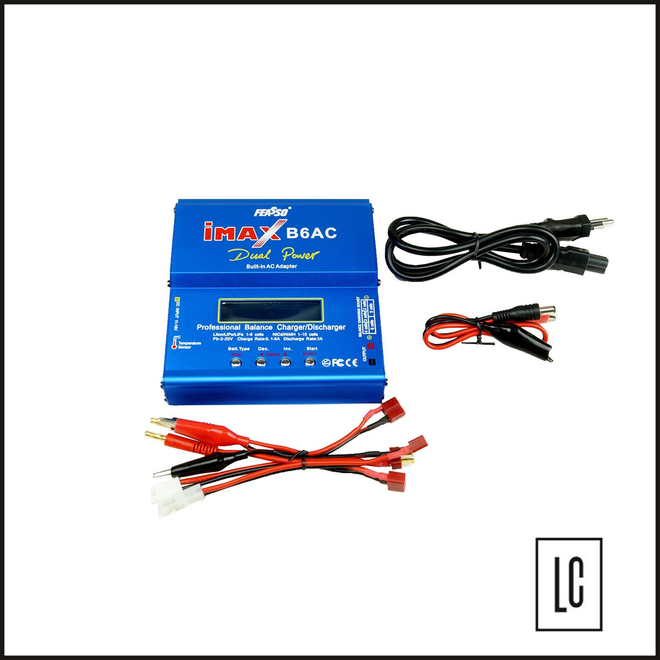 recarregador-de-bateria-profissional-imax-b6-da-feasso-Loja-da-Carabina 