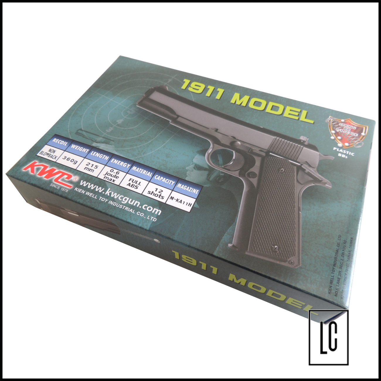 Pistola-de-Airsoft-1911-6mm-KWC-Loja-da-Carabina