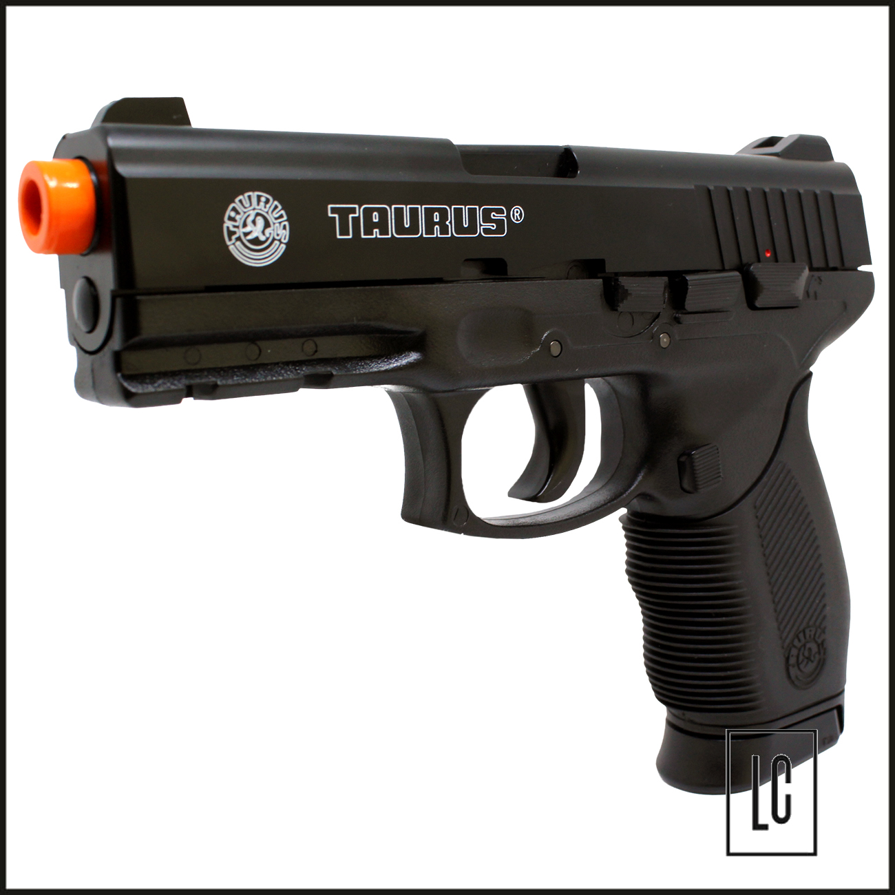 -pistola-de-airsoft-taurus-24-7-black-6mm-munição-1000-unidades-0,12g-6mm-Loja-da-Carabina