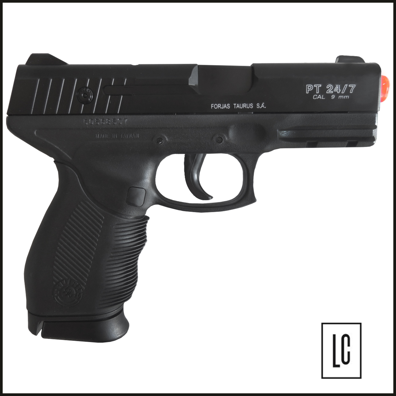 -pistola-de-airsoft-taurus-24-7-black-6mm-munição-1000-unidades-0,12g-6mm-Loja-da-Carabina