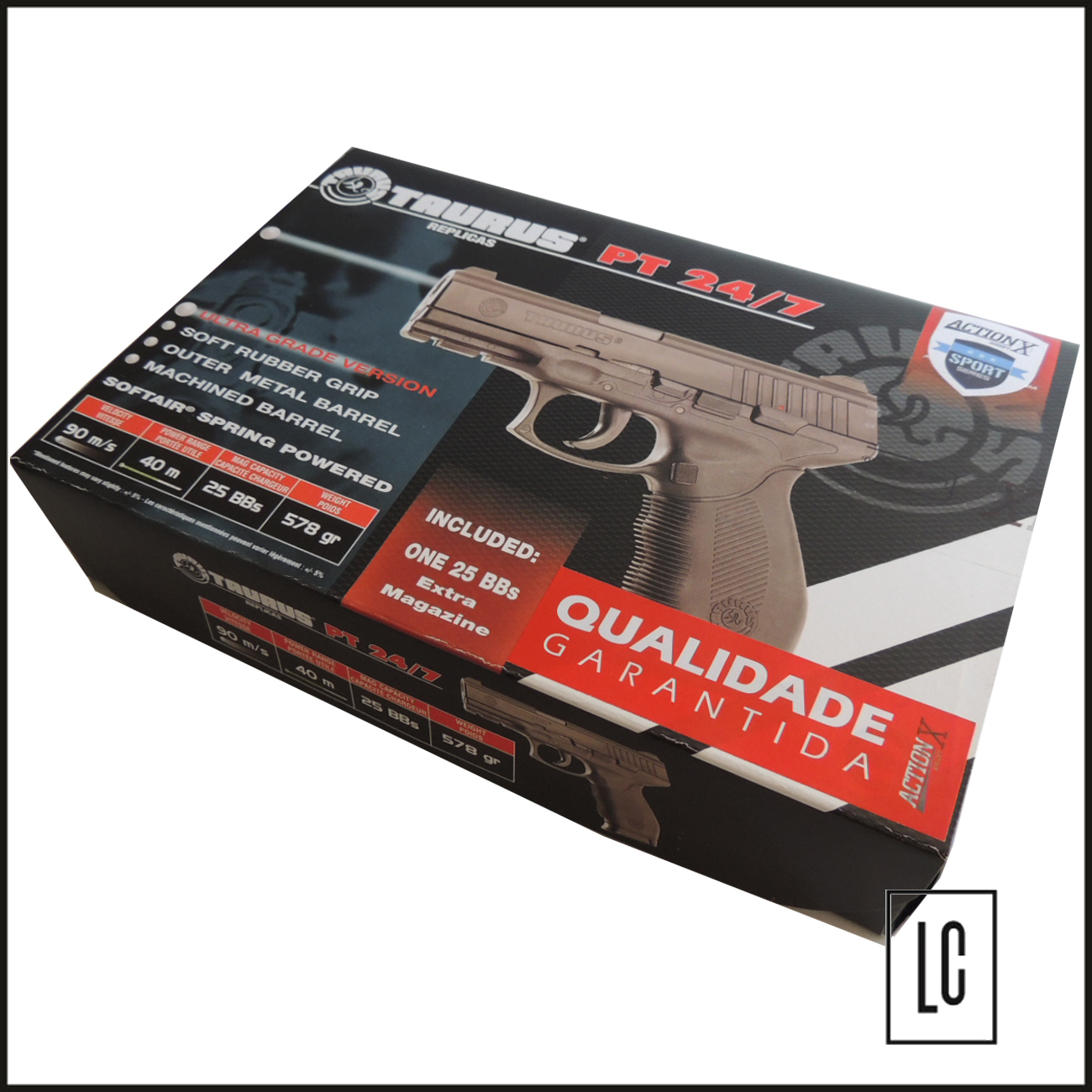 -pistola-de-airsoft-taurus-24-7-black-6mm-munição-1000-unidades-0,12g-6mm-Loja-da-Carabina