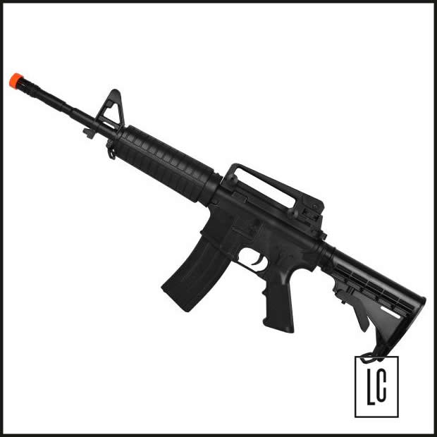 Rifle-Airsoft-Colt-M4A1-Spring-6mm-Cybergun