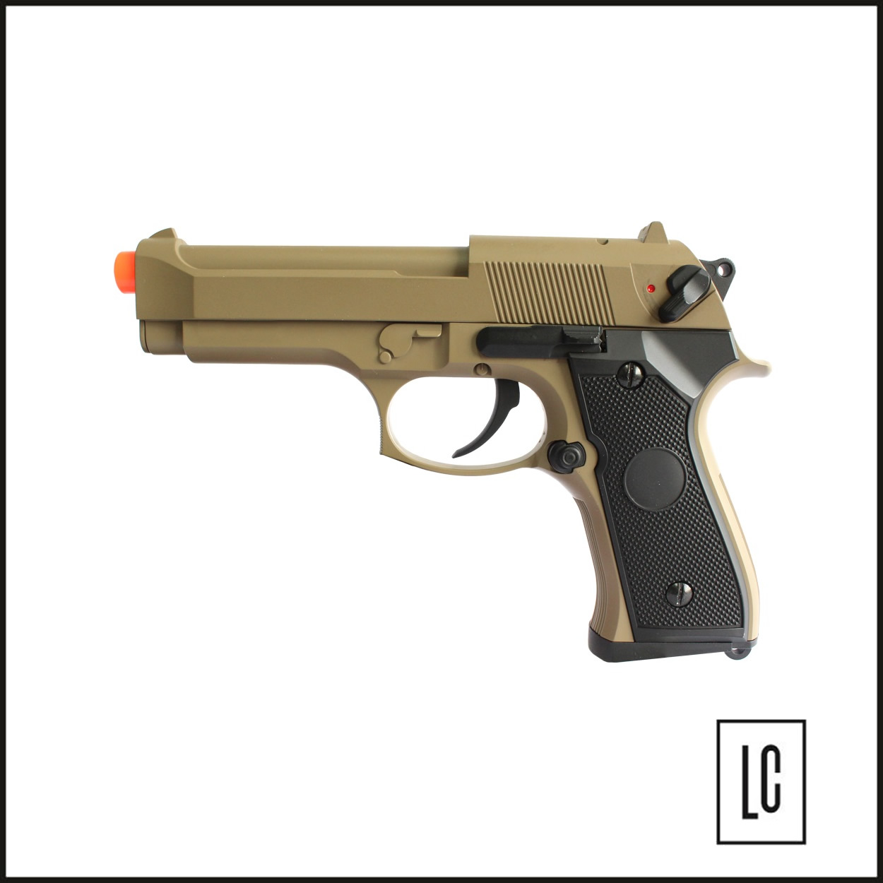 Pistola-de-Airsoft-Elétrica-CM126-M92F-Tan-6mm-Cyma-Loja-da-Carabina