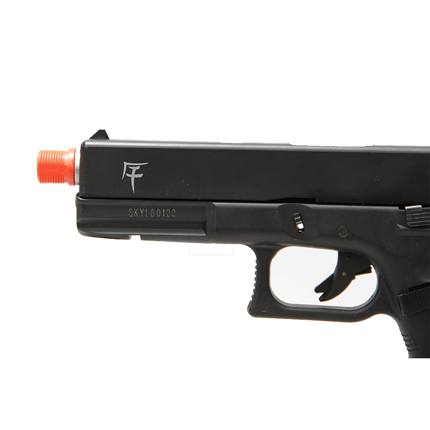 Pistola GBB Glock G17 Saigon green gas co2