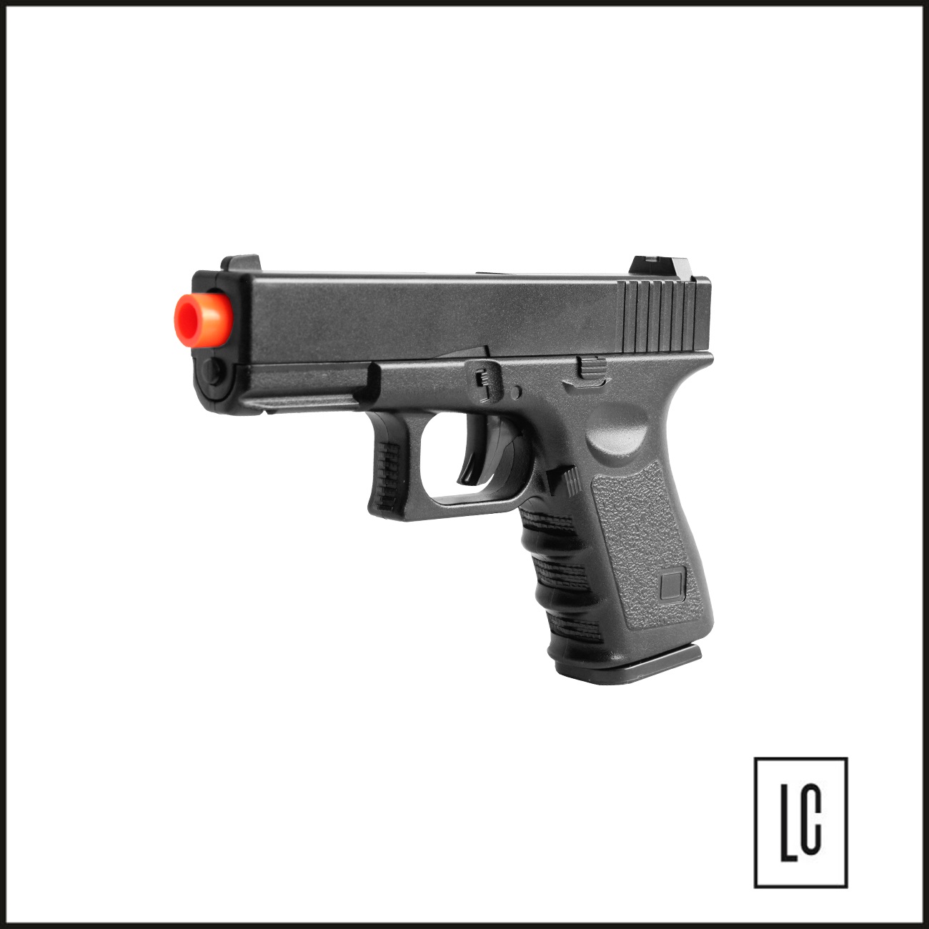Pistola-de-Airsoft-G15+ Full Metal-6mm-coldre-Rigído-Galaxy-Loja-da-Carabina