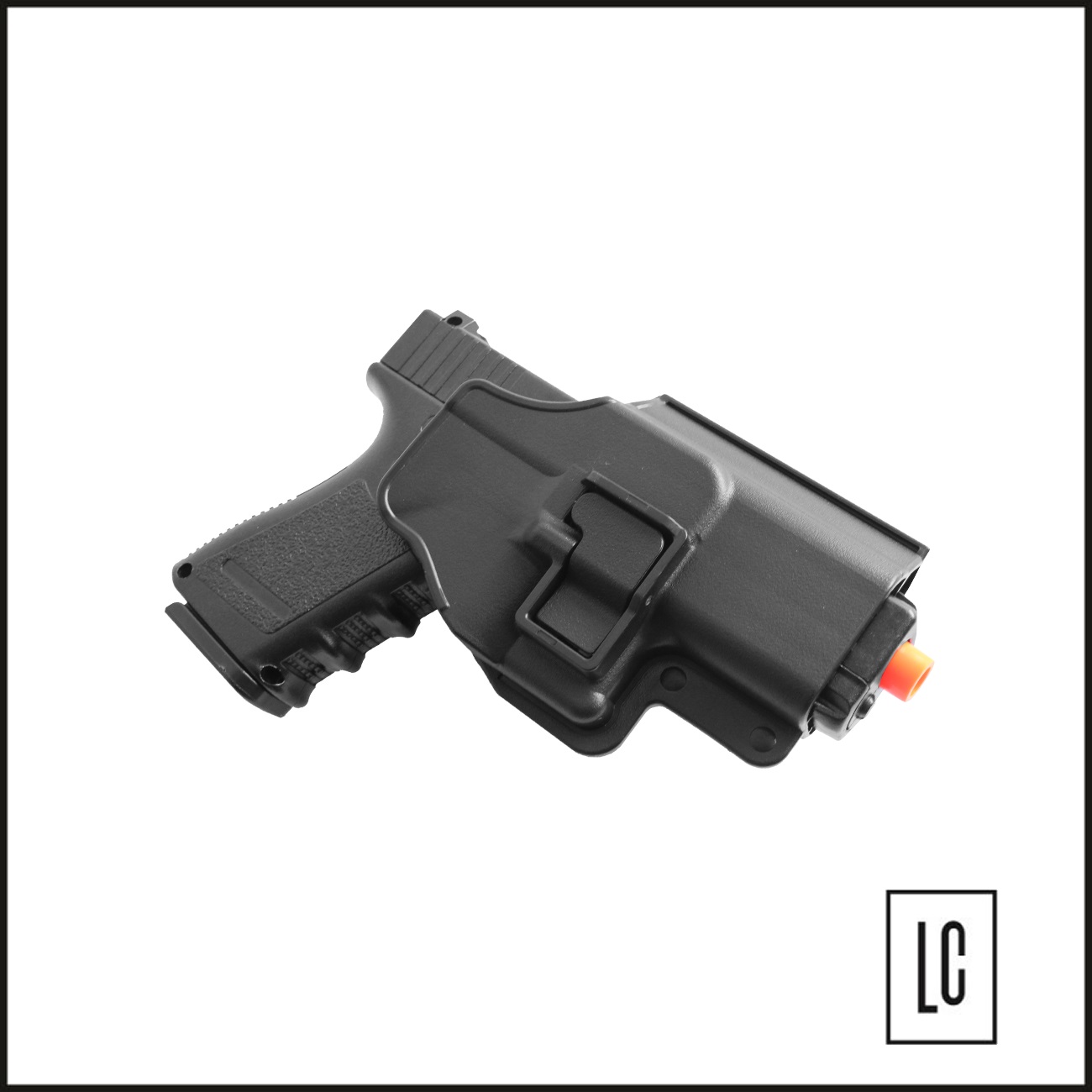Pistola-de-Airsoft-G15+ Full Metal-6mm-coldre-Rigído-Galaxy-Loja-da-Carabina