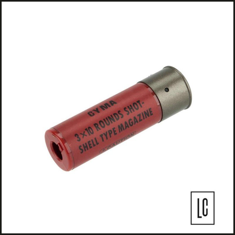 Carabina Airsoft Shotgun M870 - ABS - 6mm + Cartuchos + Cartucheira P/Corpo LC