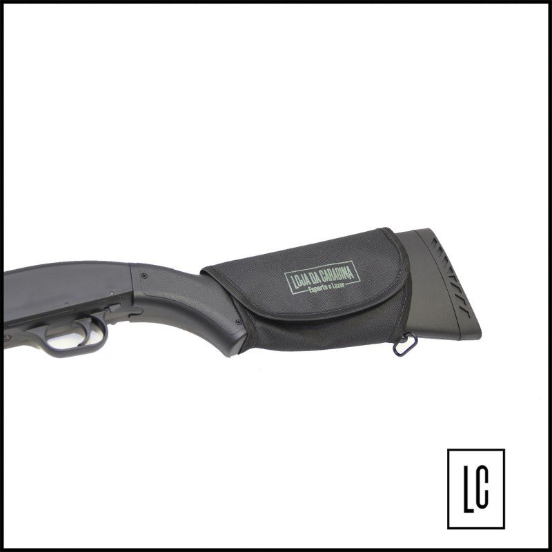 Carabina Airsoft Shotgun M870 - ABS - 6mm + Cartuchos + Cartucheira P/Corpo LC