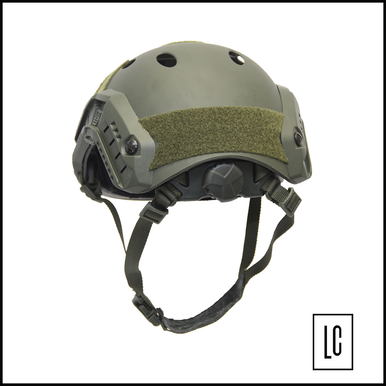 capacete-tatico-fast-p1-ajustável-verde-oliva-loja-da-carabina