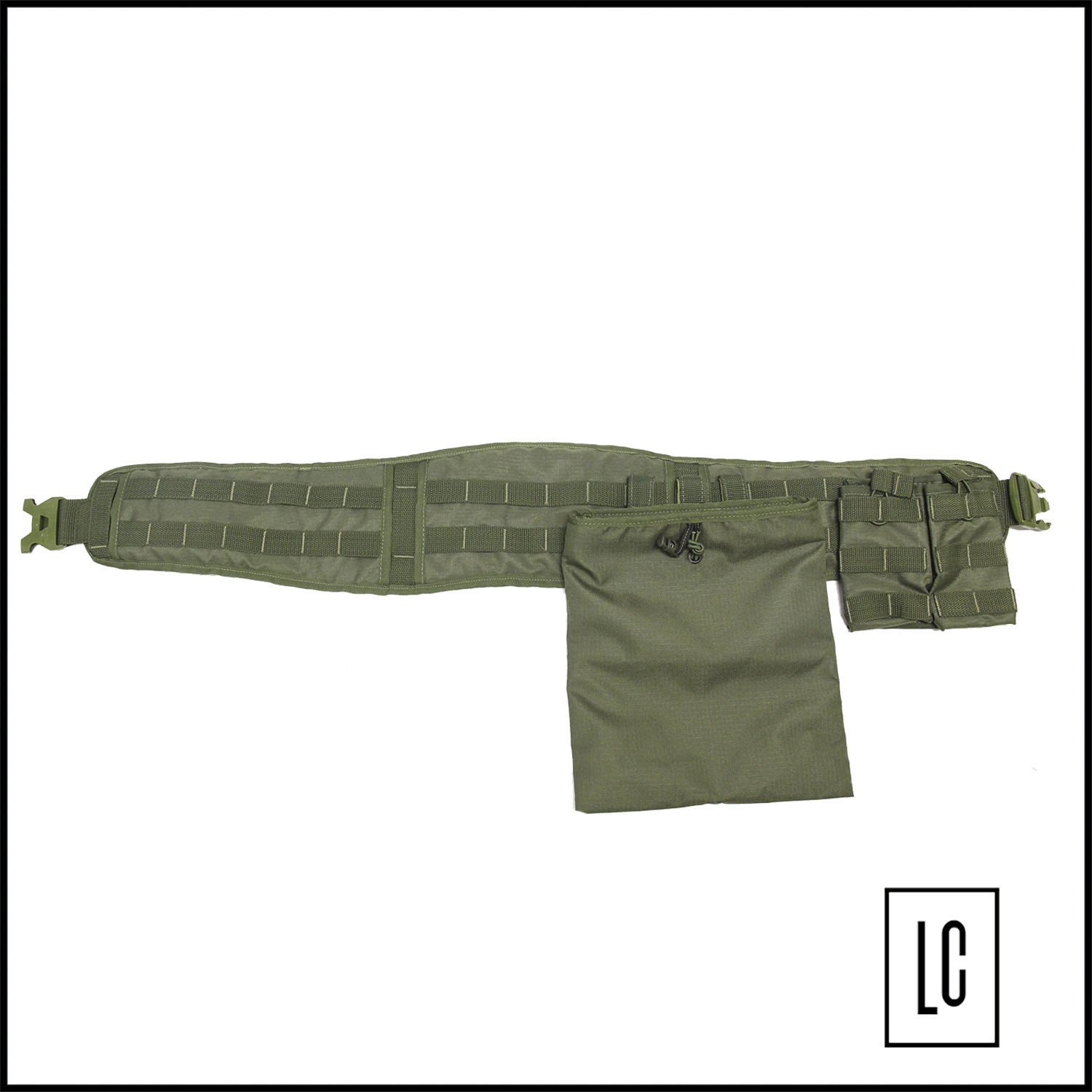 Kit-Cinto-Tático-Molle-verde-oliva-Loja-da-Carabina-