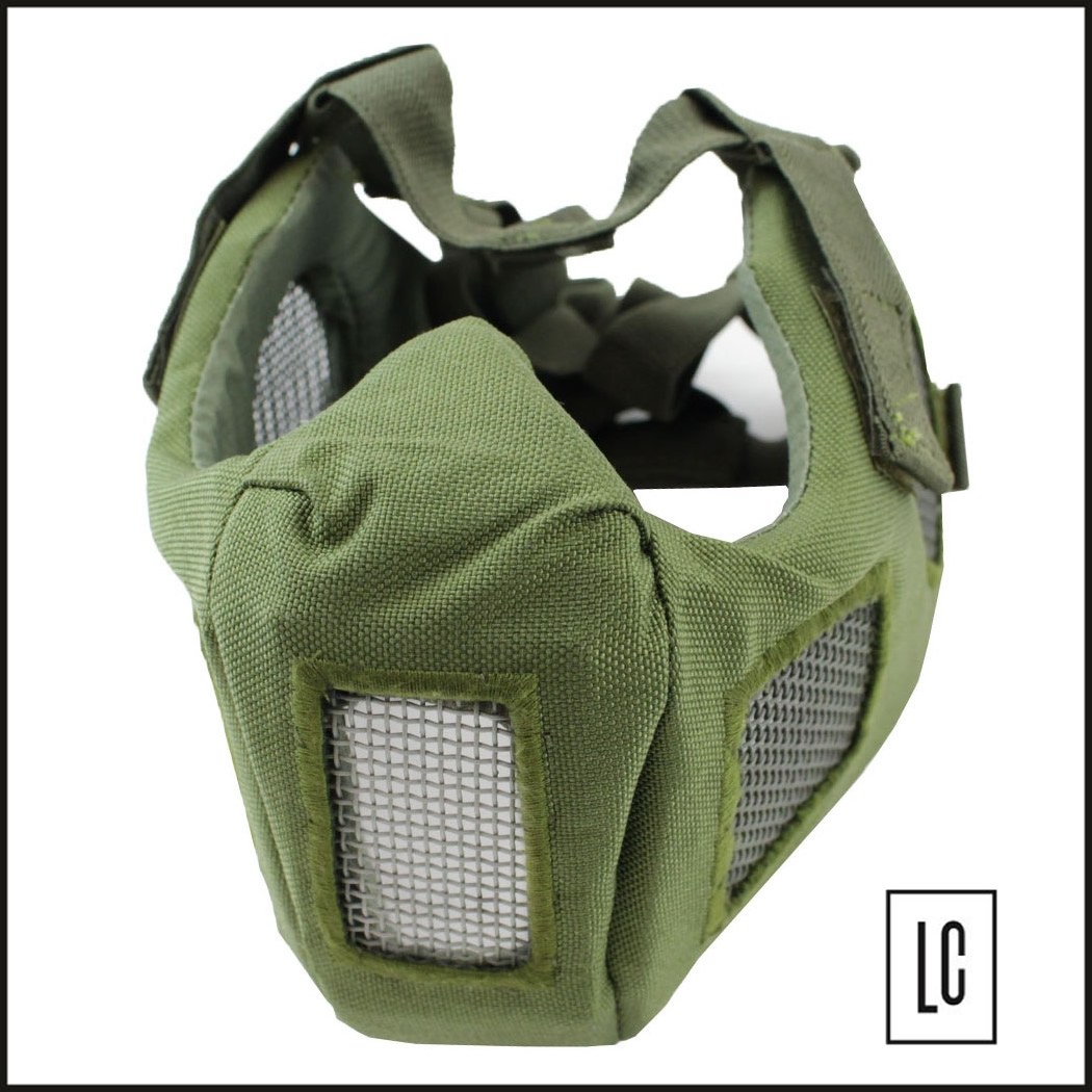 Máscara-Conquerors-CS-Tático-Verde Oliva-Loja-da-Carabina