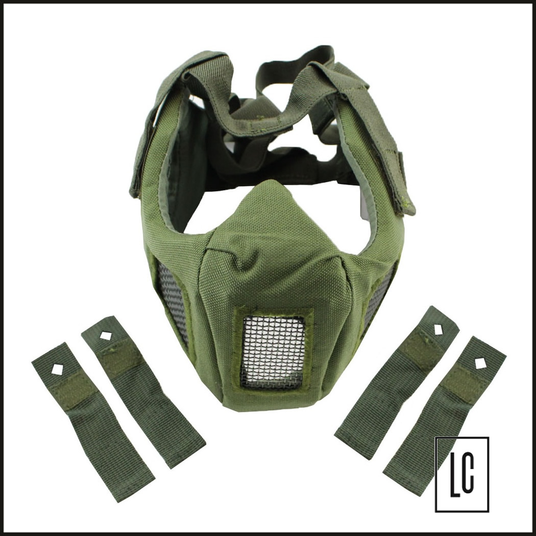 Máscara-Conquerors-CS-Tático-Verde Oliva-Loja-da-Carabina