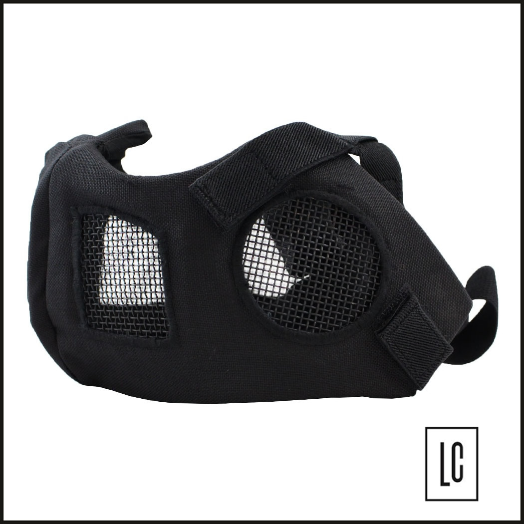 Máscara Conquerors CS Tático - Preto-Loja-da-Carabina