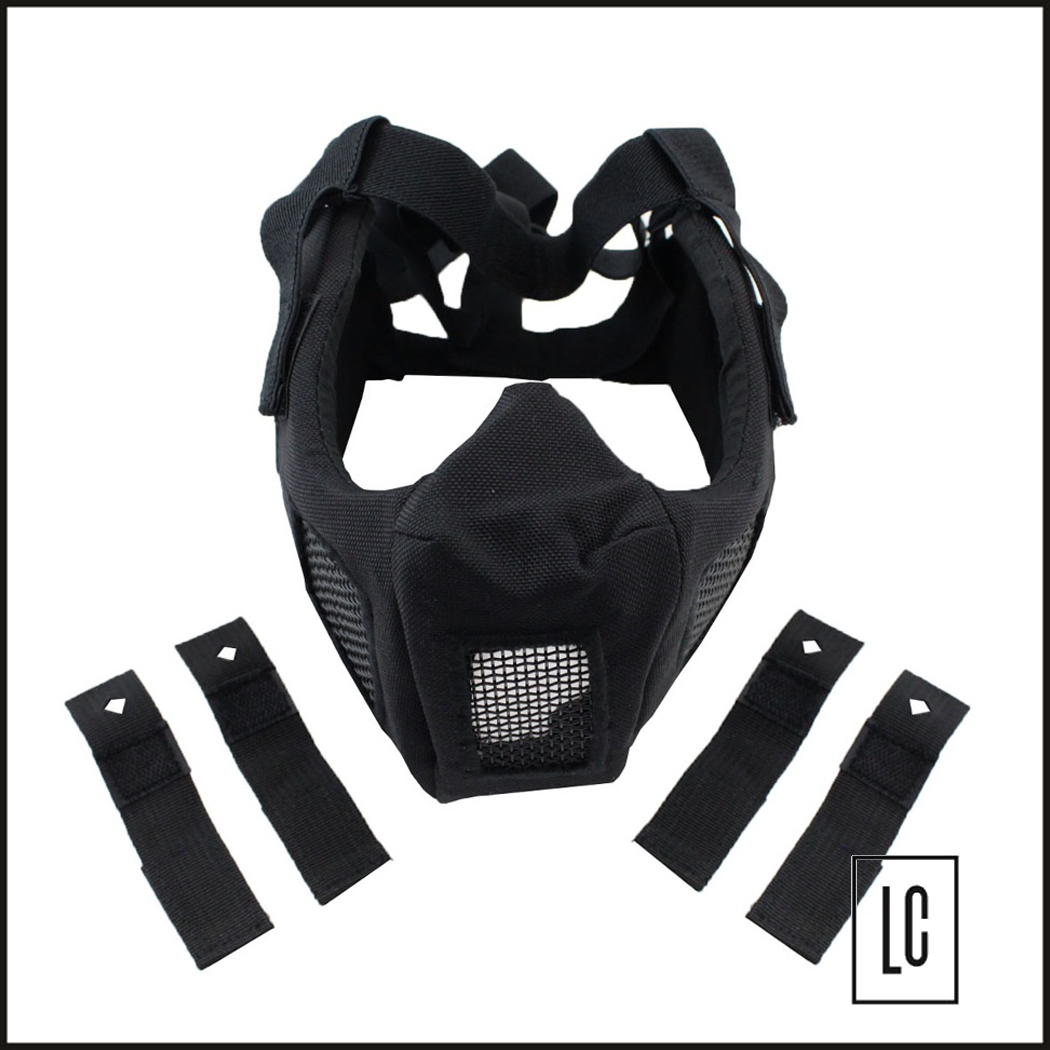 Máscara Conquerors CS Tático - Preto-Loja-da-Carabina