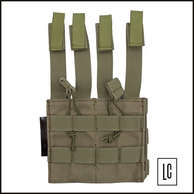 Bolso-Porta-Magazine-Duplo-M4M16-VerdeOliva-Phantom-Gear-Loja-da-Carabina