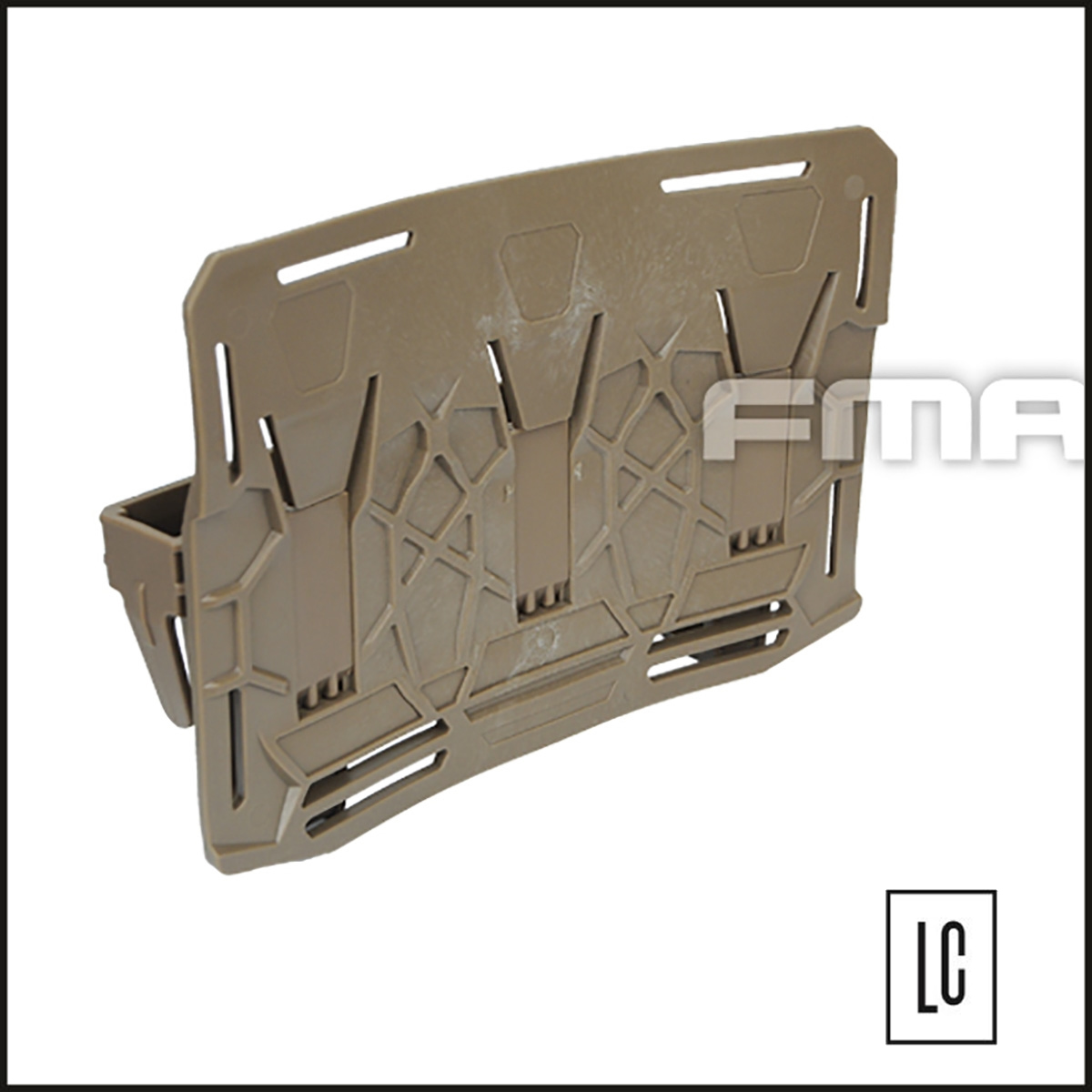 Porta-Carregador-Triplo-Kangaroo-PColete-Modular-Tan- FMA-Loja-da-Carabina