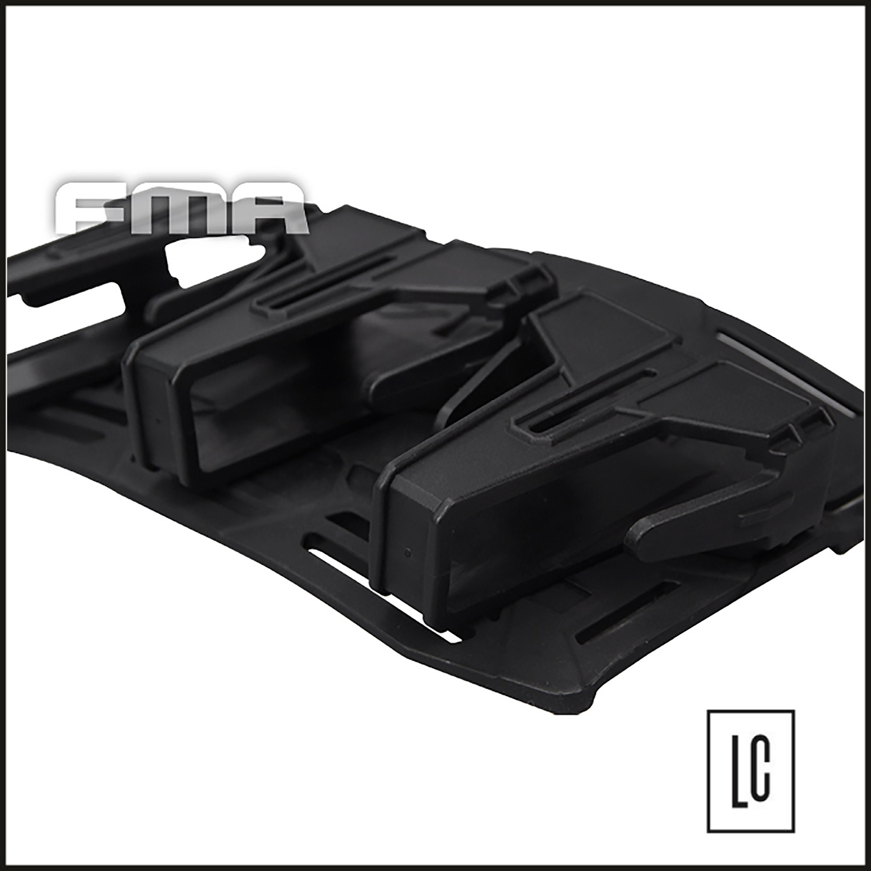 Porta Carregador Triplo Kangaroo PColete Modular - Black - FMA-Loja-da-Carabina