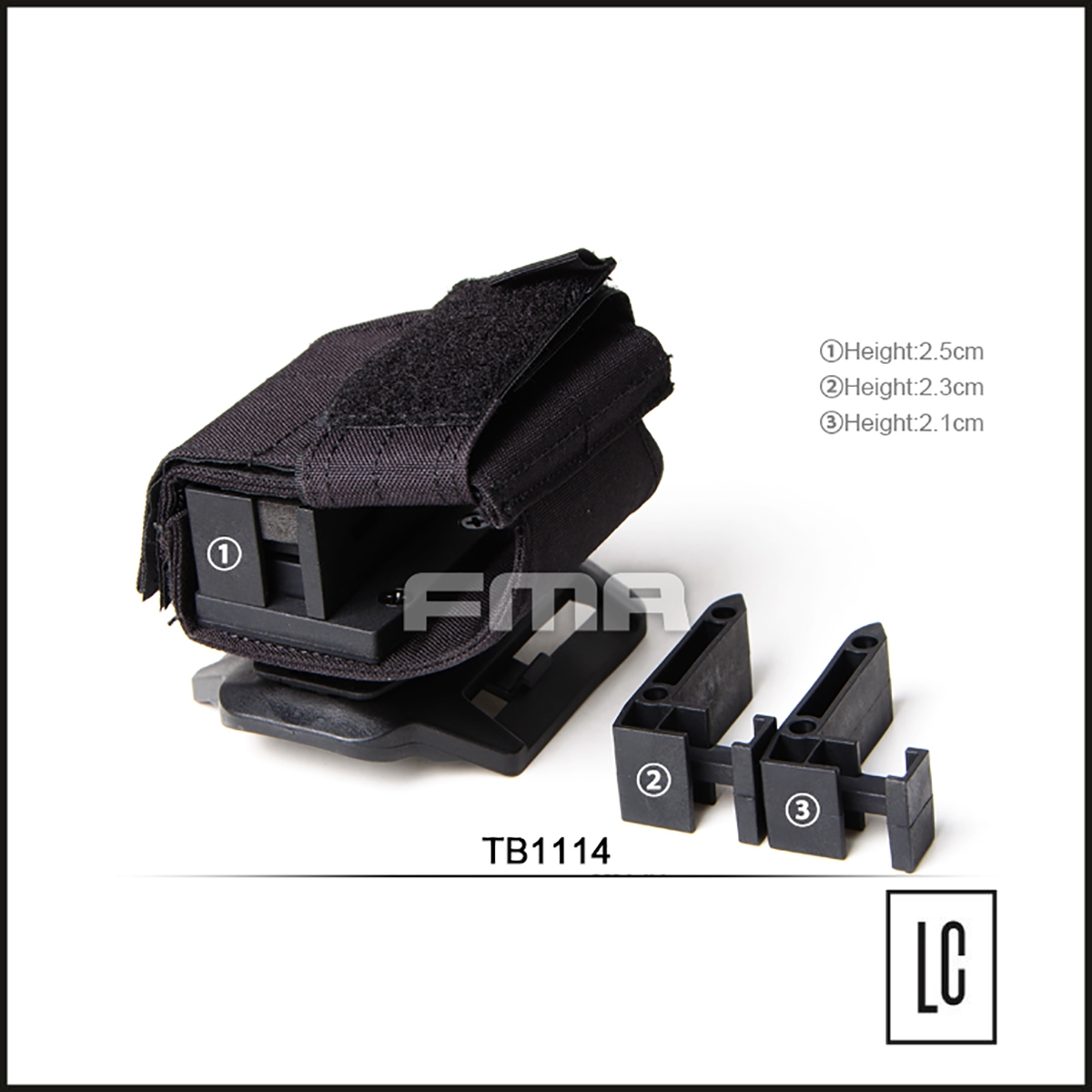 -Coldre Universal com retenção - FMA-Loja-da-Carabina