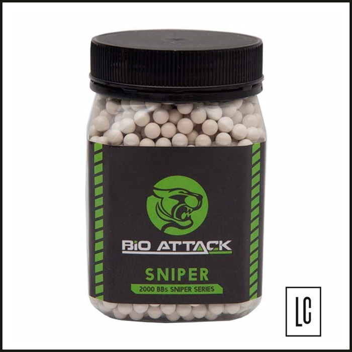 -Esferas-Plásticas-BBs-Bio-Attack-0,40g-2000-Unidades-Loja-da-Carabina