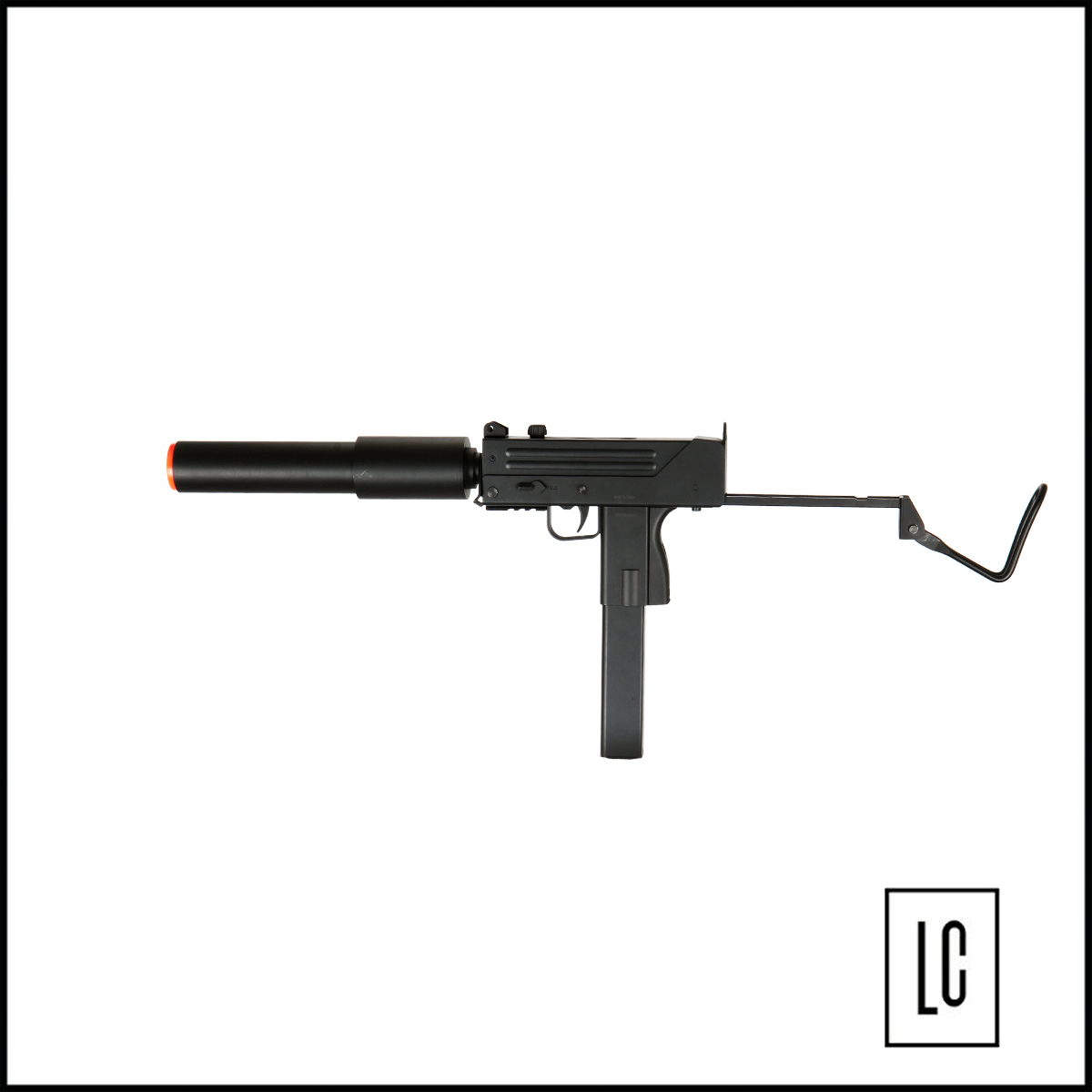 Rifle-Airsoft-Mini-Uzi-M807-6mm-Double-Eagle-Loja-da-Carabina 