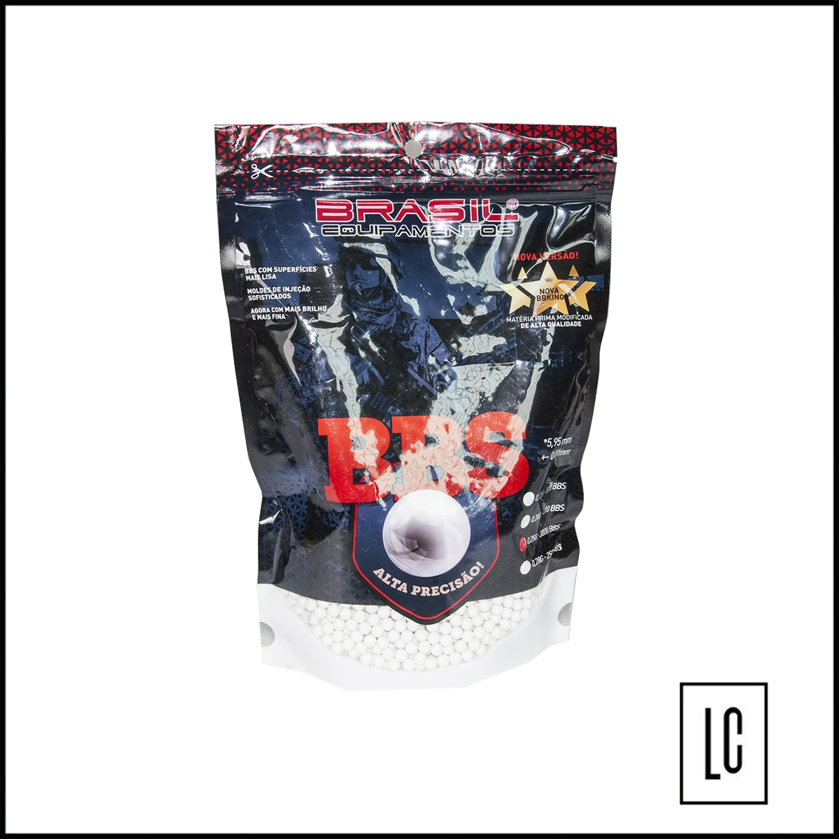 Esferas-Plásticas-BBs-Brasil-Equipamentos-0,20g-4000-Unidades-Loja-da-Carabina